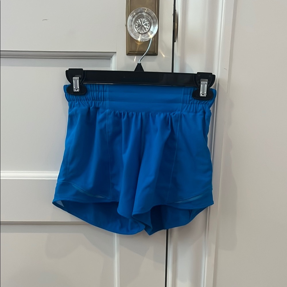 lululemon athletica Vibrant Blue Athletic Shorts